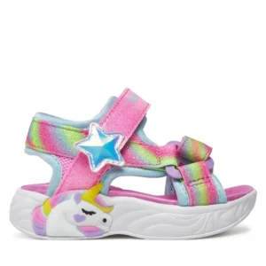sandalia skechers unicorn dreams sandal dreamy unicorns 303107n pkmt roz 0000304906053