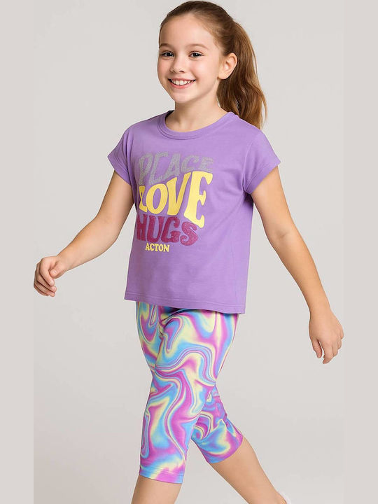 fixedratio 20260316121538 action sportswear paidiko set me kolan kalokairino 2tmch lila ka2263004108lil